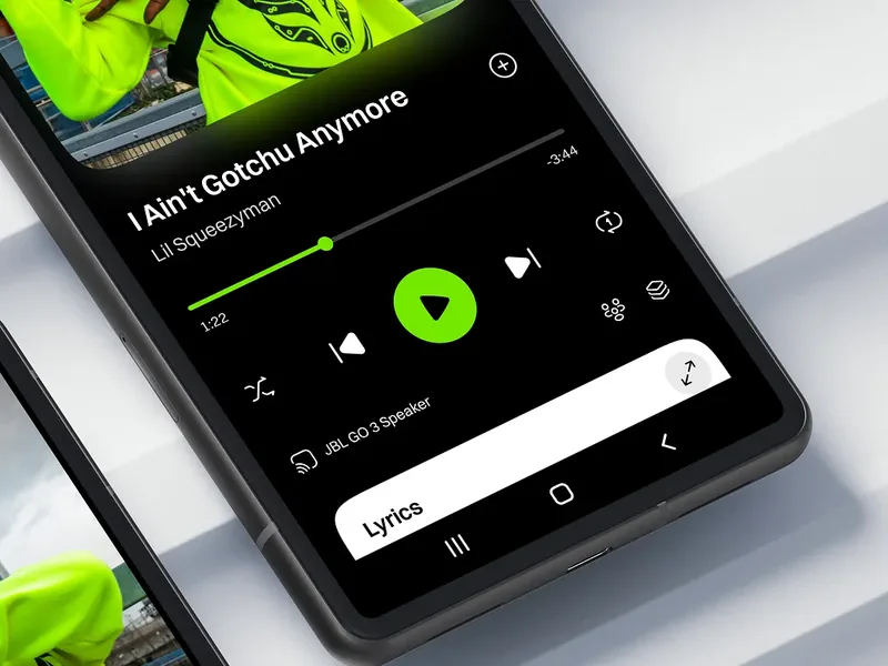 Kontrol pemutar musik Biloop