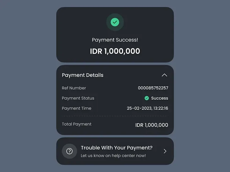Koleksi desain halaman struk, tampilan 3